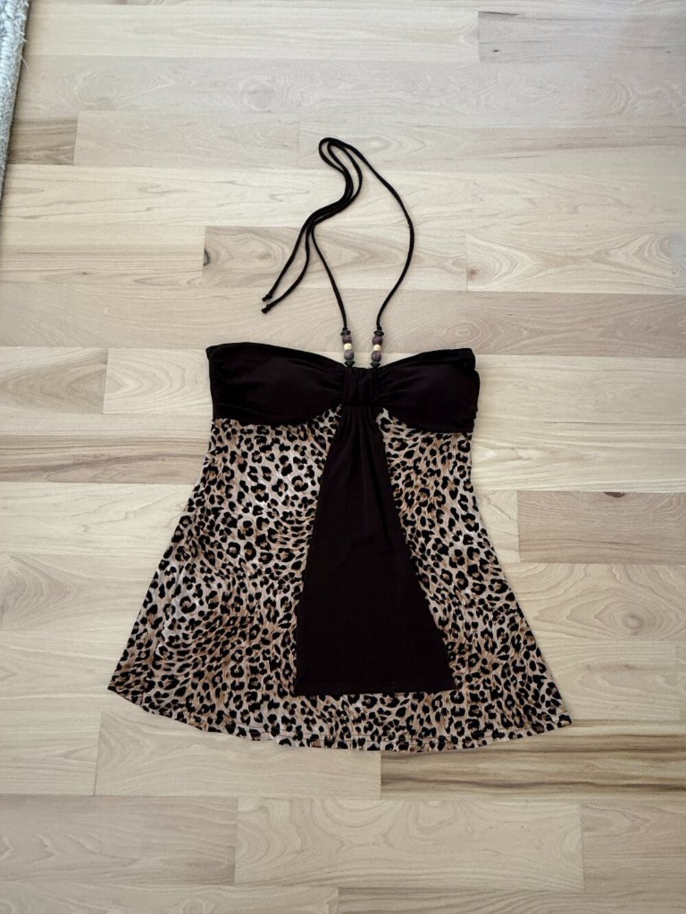 Leopard/Cheetah Print Shirtdress
